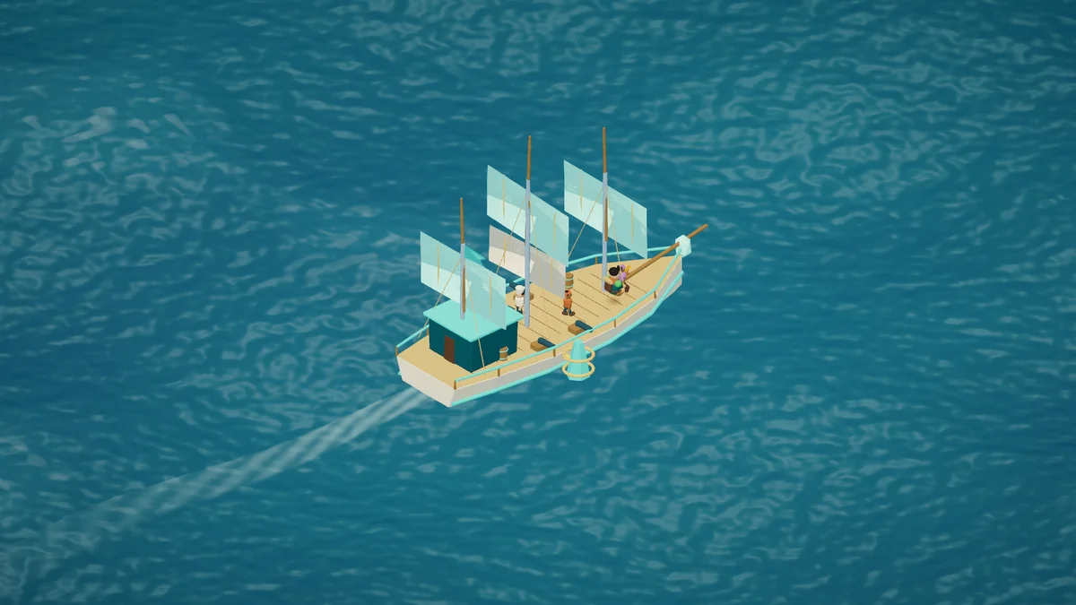 A sailing voyage through the blue waters of Slaskescape