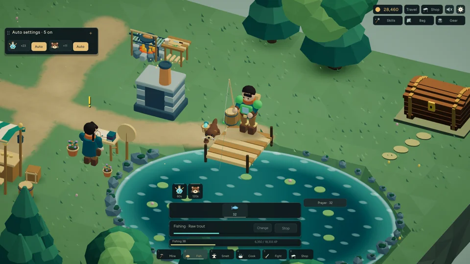 Slaskescape 2 — Idle fishing