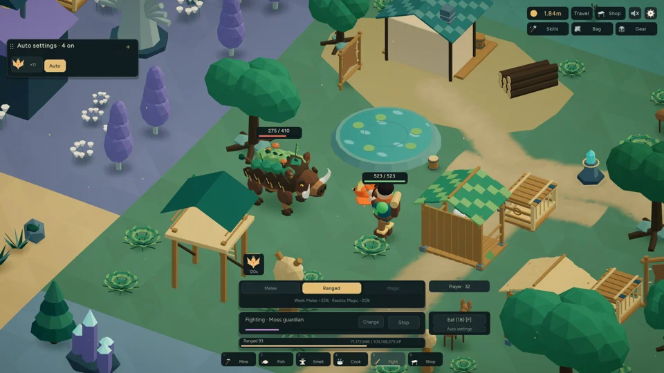 Slaskescape 2 — Combat